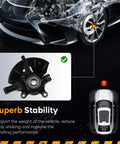 Two Pack Front Steering Knuckle Wheel Bearing Hub Assembly Compatible With Escape 2005 2012 Mercury Mariner 2005 2011