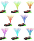 Fiber Optic Light Science Kits For Kids Set Of 8 Hands On STEM Projects showcasing varied fiber optic colors.