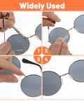 3 In 1 Eyewear Screwdriver Repair Kit with 10 Stainless Steel Mini Screwdrivers being used to repair glasses frames
