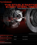 2 X Front Or Rear Wheel Bearing And Hub Assembly 6-Lug Compatible With Cadillac SRX 2010 2016 And Saab 9-4X 2011