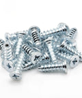 Solid Replacement Bed Rail Screws Heavy Duty Euro Fasteners For Your Ikea Malms Hemsnes Brimnes Bedroom Rig Silver with shiny zinc plating.