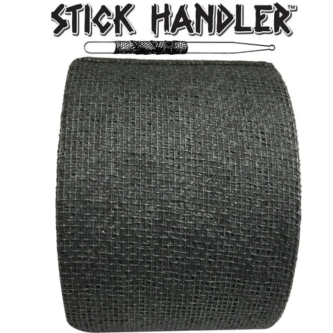Professional Drumstick Grip Tape Pack Features Soft Cotton Gauze Wrap For Killer Stick Control And Lockdown Feel On Drums Hella Comfortable Percussion Gear Black Ten Bundle roll close-up.