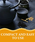 Copper Nut And Bolt Set For Teapot Lid Replacement And Repair 10 Pack Precision Screws And Nuts Kit For Furniture Repair And Household Use Durable Copper Build For Corrosion Resistance And Stable Attachment, gold screws beside black teapot