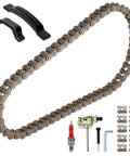 25H 62 Link Timing Starter Chain Breaker Kit For 50Cc To 125Cc Chinese ATVs Go Karts Dirt Bikes And Quad Rigs with tools and parts