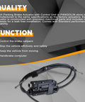 Heavy Duty Electric Parking Brake Actuator For Bmw X5 E70 And X6 E71 E72 2007 To 2014 Direct Replacement Control Module 34436850289 close-up