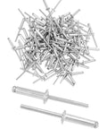 Aluminum Blind Rivets 3/16 By 3/4 Inch 500 Pack Silver For Quick Easy Metal And Wood Fastening High Strength Aluminum Mandrel