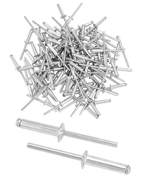 Aluminum Blind Rivets 3/16 By 3/4 Inch 500 Pack Silver For Quick Easy Metal And Wood Fastening High Strength Aluminum Mandrel