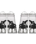 Concrete Knee Board Sliders 28 X 8 Inch Pair With Stainless Steel Kneeboards, Moveable Knee Sliders and Straps on white background