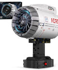 Realistic Turbofan Aircraft Engine Model Kit With Motor Build Your Own Engine STEM Project For Teens And Adults 14 Plus 1786 Piece Set