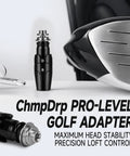 335 Tip Golf Shaft Adapter Sleeve For Fairway Woods Universal Fit For Callaway Ai Smoke Paradym Rogue ST Epic Mavrik GBB Big Bertha XR Series Pro Grade Premium Golf Club Shaft Adapter next to Callaway golf club head