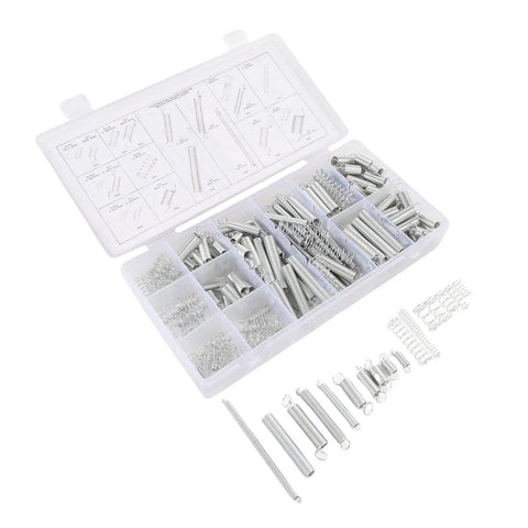 Dope 200-Piece SASKATE Extension Spring Kit With Storage Box Features Zinc Plated Metal Assorted Sizes Perfect for Home Repairs Shop Tools And Automotive Fixes You'll Love., open organizer with assorted zinc plated extension springs