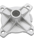 Badass Rear Axle Wheel Hub With 24T Spline And 4 Stud For 125 150 200 Cc Atv Quad Bike Go Kart Silver Steel Alloy close-up view