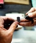 Using 24 Piece Pro Grade Nylon Fiber Buffing Wheel Set With 3mm Shank Drill Polishing Discs for jewelry polishing