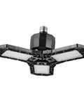 Heavy Duty Flexible Led Shop Light Bright As Day Garage Fixture Rugged 40 Watt with three adjustable panels for bright illumination.