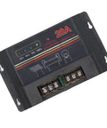 20 Amp 12 Volt Solar Discharge Controller With High Speed CPU Microprocessor And Multiple Protections For Solar Power Systems Street Lights And Ships Data Transmission Ready For Installation, black