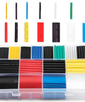 580 Pcs Heat Shrink Tubing Kit With 2 To 1 Shrink Ratio, 11 Sizes, And 6 Colors Assorted Sleeving Tube Wrap For DIY Electronics