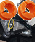 Rapid Shifter Automatic Transmission Shift Cable Bushing Repair Kit for Nissan Infiniti showing orange bushings