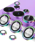 Galaxy S26 Ultra Camera Lens Protector 9H Hardened Glass With Ultra Thin Design And Aluminum Ring Metal Lens Cover
