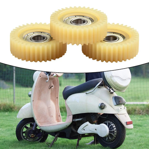 36T Planetary Gears With Bearings For Hub Motor Nylon Stainless Steel E Bike Gear Replacement Kit shown with scooter