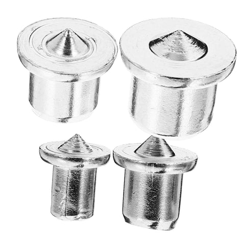 Stainless Steel Dowel Pin Set Five Pack With Dowel Center Transfer Plugs In 6Mm 8Mm 10Mm And 12Mm for precise hole alignment.