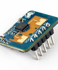 LD2410C Human Presence Radar Sensor Module 24GHz Millimeter Wave FMCW Technology Non Contact Detection With Serial Port IO Level Output HLK LD2410 Compatible Next Level High Sensitivity For Smart Home Security, blue PCB with pins