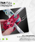 Fixed Micro Pulley for Climbing With 27kN Rating CE UIAA Certified Works With 12mm Rope Slack Tending and Hitch Tending Gear