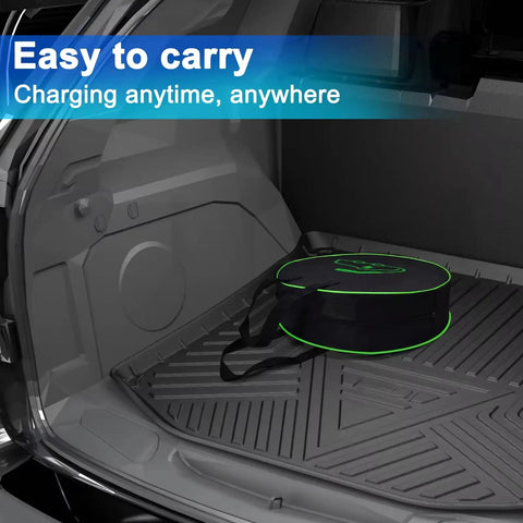 Heavy Duty EV Charging Cable Type 2 Male To GB/T Female Mode 3 Portable Electric Vehicle Cord in trunk, easy to carry.