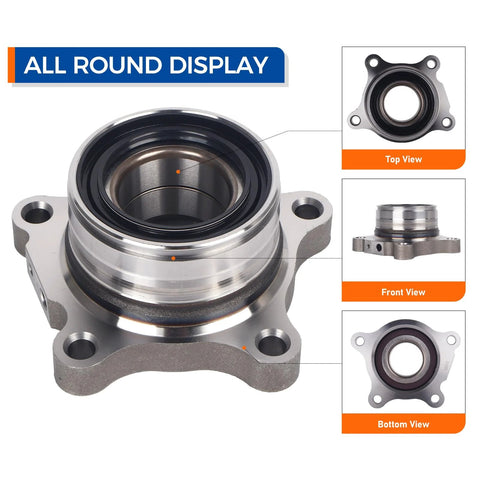 Rear Wheel Bearing Hub Assembly Pair For 2007 To 2020 Tundra DIY Friendly Beefed Up Heavy Duty Replacement With Sealed Bearings