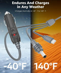 10 Ft 3 In 1 Usb C To Dc Power Cord For Starlink Mini with rugged connectors and charging range from -40°F to 140°F.