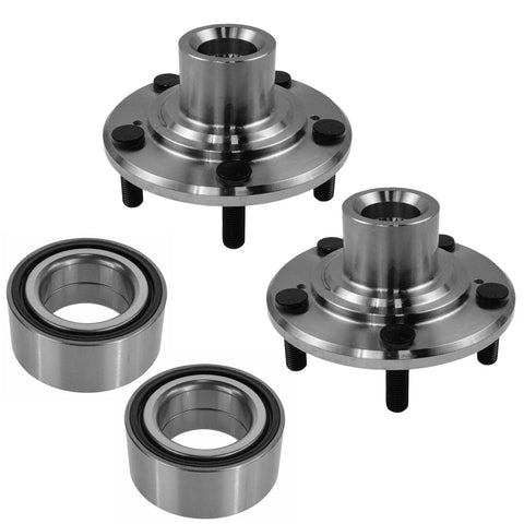 Front Wheel Bearing And Hub Kit Set For 2009 2014 Acura TSX 2008 2012 Honda Accord 2010 2011 Accord Crosstour 2012 2015 Crosstour 2 Piece
