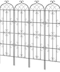 Heavy Duty Rustproof Metal Garden Trellis Set 4 Pack 87 By 20 Inches Climbing Plant Support For Roses Clematis Cucumbers Vines Outdoor Yard Courtyard For Outdoor Gardens And Courtyards