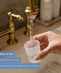 Pouring water for Drug Free Steam Inhaler for Sinus Congestion and Allergies with Quick 3 to 5 Minute Setup Ultra Quiet Face Steamer