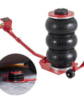 Three Ton Triple Bag Air Jack With Six Steel Tubes Lifts Up To 17.7 Inches In 3 To 5 Seconds Fast Pneumatic Lift For Cars