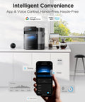 Smart Nugget Ice Maker Delivering 60 Pounds Daily Capacity And 6 Minute Rapid Ice Production yields quiet countertop operation with app control.