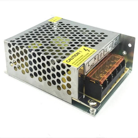 Universal 12V 5A Dual Output Switching Power Supply For CCTV Cameras LED Strips Pixel Lights Radios And Raspberry Pi Projects Converts 110V 220V AC To 12V DC Adjustable Output Ten Percent Tolerance Built In Short Circuit And Overload Protection