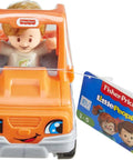 Easy Grip Push Along Pick Up Truck Toy With Figure For Toddlers, Perfect For Pretend Play And Storytelling, front view
