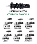 Juicer Auger Replacement Part For J8006HDS J8006HDC J8008C 8007 8008 MM900HDS Black with compatible models shown below