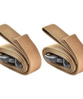 Heavy Duty Luggage Straps Set 2 Pack With Quick Release Buckles, adjustable khaki cargo straps for suitcases and hiking gear