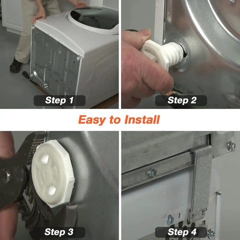 Beefed Up Dryer Stacking Kit For Whirlpool And Maytag Standard And Long Vent Dryers And Washers, W10869845 Replacement, Compatible With W10298318 W10761316 AP6047938 PS3407625, Easy Install With Screws, Clips And Brackets