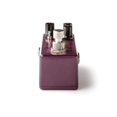 Front view of Duke Of Tone Overdrive Pedal Analog Man Collaboration Hand Wired Through Hole Build For Warmth And Grit Boost Distortion Switch.