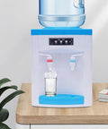 Compact 110V 550W Portable Countertop Water Dispenser With Hot And Cold Water Tiny Desk Side Hydration Station on a tabletop