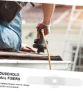 Person using tool on rooftop, related to 200pcs Aircraft Expansion Tubes For Plasterboard Easy Install Wall Fixers DIY Friendly Anchor Plugs Heavy Duty Drywall Anchor Kit And Fixing For Secure Screws In Hollow Walls
