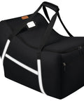 Airplane Ready Infant Car Seat Travel Bag With Padded Interior And Side Pocket Gate Check Friendly Black