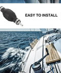 Two Pack Manual Liquid Transfer Pump Set Hand Squeeze Fuel Pump With 6mm Hose For Automotive Marine And Outdoor Use Easy Portable Gasoline Transfer For Cars Boats Outdoor Gear, black hand pump on sailboat