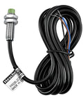 2mm Sensing M8 Inductive Proximity Sensor Switch PR08 2DN Cylindrical Detector DC 12 24V 3 Wire NPN Normally Open CE Ready for Plug and Play Heavy Duty Shop Floor Action, threaded metal body with cable