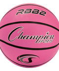 Size 5 Pink Rubber Junior Basketball For Indoor Outdoor Play Heavy Duty Pro Style Ball With True Bounce And Flight Durable Rubber
