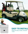 Easy Install Voltage Regulator Rectifier For Golf Cart With Stable Output And Efficient Rectification Protects Electrical Components Replacement Part For Gas And Electric Carts Plug And Play Fit in a golf cart setup on a grassy field.