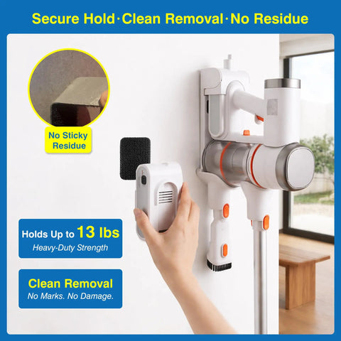 Using Heavy Duty Hook And Loop Adhesive Squares, 8 Pack, 1.97 X 1.57 Inches, Heat Resistant Acrylic Foam for mounting remote