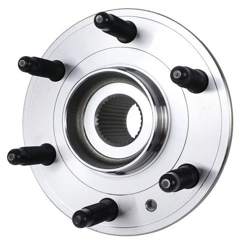 Front Or Rear Wheel Bearing And Hub Assembly Fit For 09 To 17 Chevy Traverse 08 To 17 Buick Enclave 07 To 16 GMC Acadia 6 Lug With ABS
