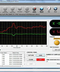 Image of Digi-Pas DWL3500XY PC SYNC Professional software showing dual axis tilt readings for Hot Shot 6 Inch 2 Axis Digital Master Precision Level And Wireless Inclinometer pairing.